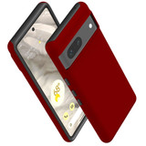For Google Pixel 7 Case Tough Protective Cover Maroon Red | iCoverLover Australia