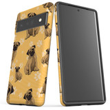 For Google Pixel 6 Pro Case Tough Protective Cover Pug Dog | iCoverLover Australia