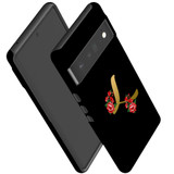 For Google Pixel 6 Pro Case Tough Protective Cover Embellished Letter L | iCoverLover Australia