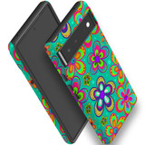 For Google Pixel 6 Case, Protective Back Cover,Retro Floral Design | iCoverLover Australia