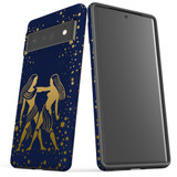 For Google Pixel 6 Pro Case Tough Protective Cover Gemini Drawing | iCoverLover Australia