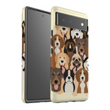 For Google Pixel 6 Case, Protective Back Cover,Seamless Dogs | iCoverLover Australia