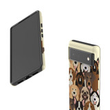 For Google Pixel 6 Case, Protective Back Cover,Seamless Dogs | iCoverLover Australia