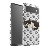 For Google Pixel 6 Case, Protective Back Cover,Tuxedo Cat | iCoverLover Australia