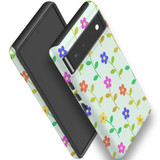 For Google Pixel 6 Case, Protective Back Cover,Colourful Flowers | iCoverLover Australia