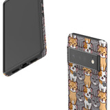 For Google Pixel 6 Pro Case Tough Protective Cover Seamless Cats | iCoverLover Australia