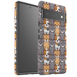 For Google Pixel 6 Pro Case Tough Protective Cover Seamless Cats | iCoverLover Australia