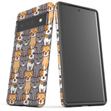 For Google Pixel 6 Pro Case Tough Protective Cover Seamless Cats | iCoverLover Australia
