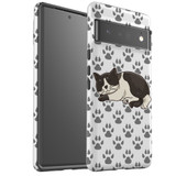 For Google Pixel 6 Pro Case Tough Protective Cover Tuxedo Cat | iCoverLover Australia