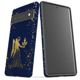 For Google Pixel 6 Pro Case Tough Protective Cover Virgo Drawing | iCoverLover Australia