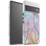 For Google Pixel 6 Pro Case Tough Protective Cover Watercolour Floral | iCoverLover Australia