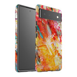 For Google Pixel 6 Case Tough Protective Cover Flowing Colors | iCoverLover Australia