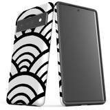 For Google Pixel 6 Pro Case Tough Protective Cover Japanese Folk Waves | iCoverLover Australia