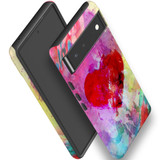 For Google Pixel 6 Case Tough Protective Cover Heart Painting | iCoverLover Australia