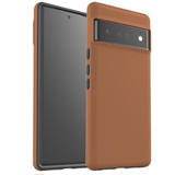 For Google Pixel 6 Pro Case Tough Protective Cover Brown | iCoverLover Australia