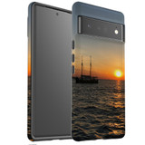 For Google Pixel 6 Pro Case Tough Protective Cover Sailing Sunset | iCoverLover Australia