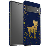 For Google Pixel 6 Pro Case Tough Protective Cover Aries Drawing | iCoverLover Australia