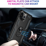 For iPhone 14 Pro Max Case, Armored Protective Cover with Ring Holder, Black | iCoverLover Australia