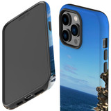 For iPhone 14 Pro Max Case Tough Protective Cover, Ocean Cliffs | iCoverLover Australia