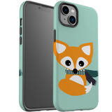 For iPhone 14 Plus Case Tough Protective Cover, Cute Brown Fox | iCoverLover Australia