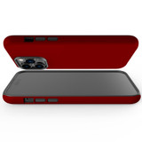 For iPhone 14 Pro Case Tough Protective Cover, Maroon Red | iCoverLover Australia