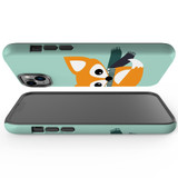 For iPhone 14 Case Tough Protective Cover, Cute Brown Fox | iCoverLover Australia