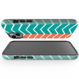 For iPhone 14 Case Tough Protective Cover, Colourful ZigZag | iCoverLover Australia