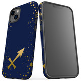 For iPhone 14 Case Tough Protective Cover, Sagittarius Symbol | iCoverLover Australia