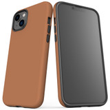 For iPhone 14 Plus Case Tough Protective Cover, Brown | iCoverLover Australia