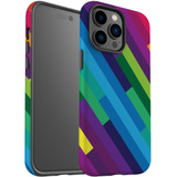 For iPhone 14 Pro Max Case Tough Protective Cover, Rainbow | iCoverLover Australia