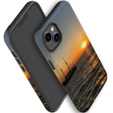 For iPhone 14 Plus Case Tough Protective Cover, Sailing Sunset | iCoverLover Australia