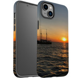 For iPhone 14 Plus Case Tough Protective Cover, Sailing Sunset | iCoverLover Australia