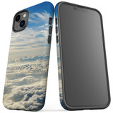 For iPhone 14 Plus Case Tough Protective Cover, Sky Clouds | iCoverLover Australia