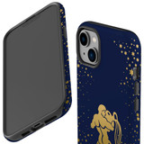 For iPhone 14 Case Tough Protective Cover, Aquarius Drawing | iCoverLover Australia