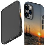 For iPhone 14 Pro Max Case Tough Protective Cover, Sailing Sunset | iCoverLover Australia
