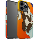 For iPhone 14 Pro Case Tough Protective Cover, Pandas Toilet | iCoverLover Australia