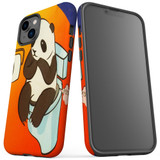 For iPhone 14 Case Tough Protective Cover, Pandas Toilet | iCoverLover Australia