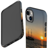For iPhone 14 Case Tough Protective Cover, Sailing Sunset | iCoverLover Australia