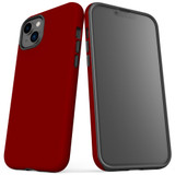 For iPhone 14 Plus Case Tough Protective Cover, Maroon Red | iCoverLover Australia