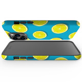 For iPhone 14 Pro Max Case Tough Protective Cover, Lemon Slices | iCoverLover Australia