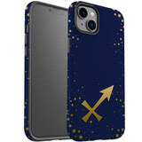 For iPhone 14 Plus Case Tough Protective Cover, Sagittarius Symbol | iCoverLover Australia