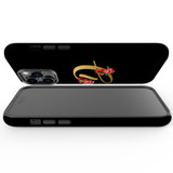 For iPhone 14 Pro Max Case Tough Protective Cover, Embellished Letter D | iCoverLover Australia