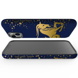 For iPhone 14 Plus Case Tough Protective Cover, Capricorn Drawing | iCoverLover Australia