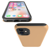 For iPhone 11 Case, Protective Back Cover,Peach Orange | iCoverLover Australia