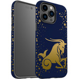 For iPhone 14 Pro Max Case Tough Protective Cover, Capricorn Drawing | iCoverLover Australia