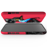 For iPhone 14 Pro Max Case Tough Protective Cover, Cassowary Portrait | iCoverLover Australia