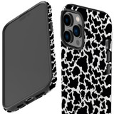 For iPhone 14 Pro Max Case Tough Protective Cover, Cow Pattern | iCoverLover Australia