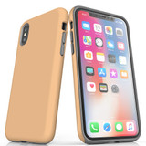 For iPhone XS Max Case, Protective Back Cover,Peach Orange | iCoverLover Australia