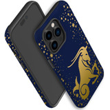For iPhone 14 Pro Case Tough Protective Cover, Capricorn Drawing | iCoverLover Australia