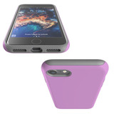 For Apple iPhone SE 5G (2022)/SE (2020)/8/7 Case, Protective Back Cover,Plum Purple | iCoverLover Australia